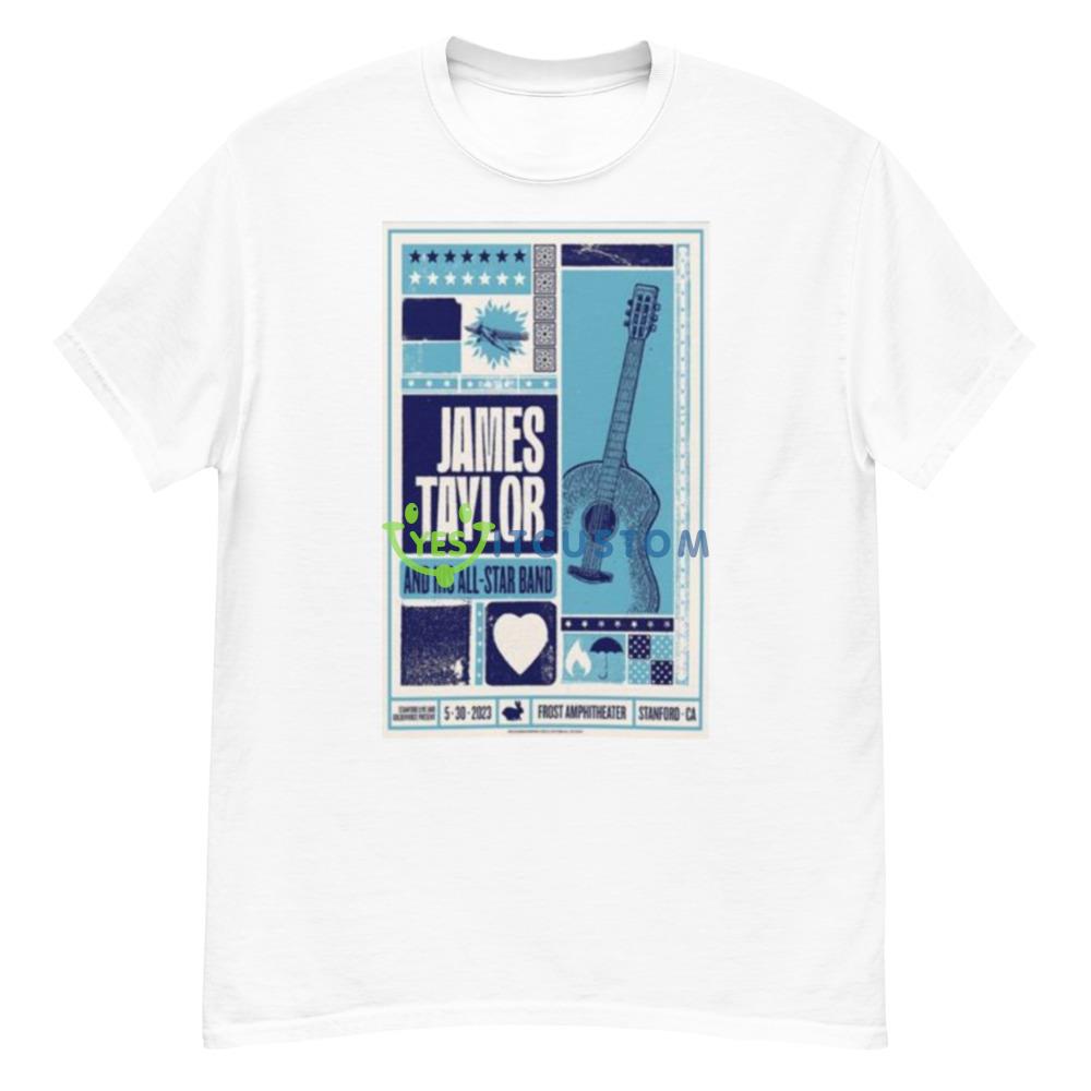 James Taylor Stanford 2023 Shirt 6 James Taylor Stanford 2023 Shirt - Men’s Classic Tee Gildan 5000