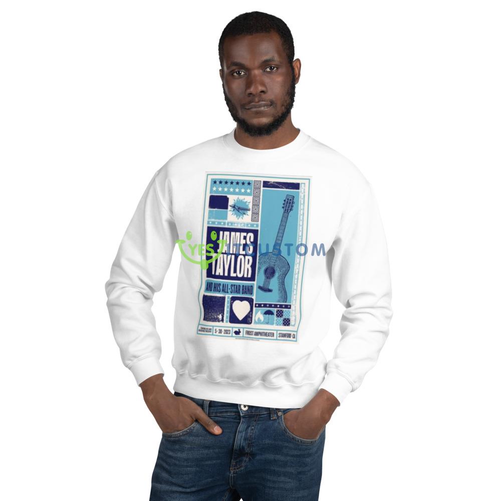 James Taylor Stanford 2023 Shirt 12 James Taylor Stanford 2023 Shirt - 18000 Unisex Heavy Blend Crewneck Sweatshirt