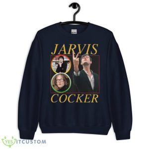 Jarvis Cocker Funny Shirt - Unisex Crewneck Sweatshirt-1