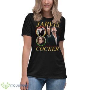 Jarvis Cocker Funny Shirt - Women's Relaxed Short Sleeve Jersey Tee