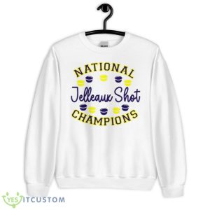 Jelleaux shot national champions shirt - Unisex Heavy Blend Crewneck Sweatshirt