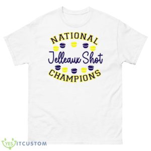 Jelleaux shot national champions shirt - 500 Men’s Classic Tee Gildan