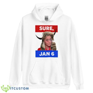 Jim Stewartson Anti Disinfo Activist Sure Jan 6 Shirt - Unisex Heavy Blend Hooded Sweatshirt