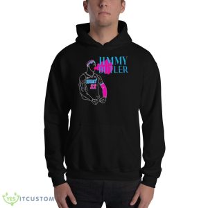 Jimmy Butler Miami Heat colorful 2023 Design T Shirt - 18500 Unisex Heavy Blend Hooded Sweatshirt