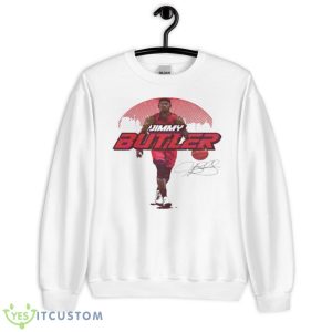 Jimmy Butler Miami Heat Skyline 2023 Shirt - Unisex Heavy Blend Crewneck Sweatshirt