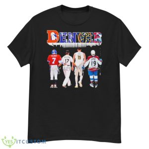 John Albert Elway Jr. Helton Nikola Jokic Sakic Denver City Sport Signatures Shirt - G500 Men’s Classic T-Shirt