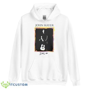 John Mayer Official Merch Solo Tour Shirt - Unisex Heavy Blend Hooded Sweatshirt