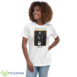 John Mayer Official Merch Solo Tour Shirt - Women's Relaxed Short Sleeve Jersey Tee