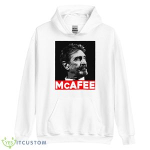 John Vintage John Mcafee Shirt - Unisex Heavy Blend Hooded Sweatshirt