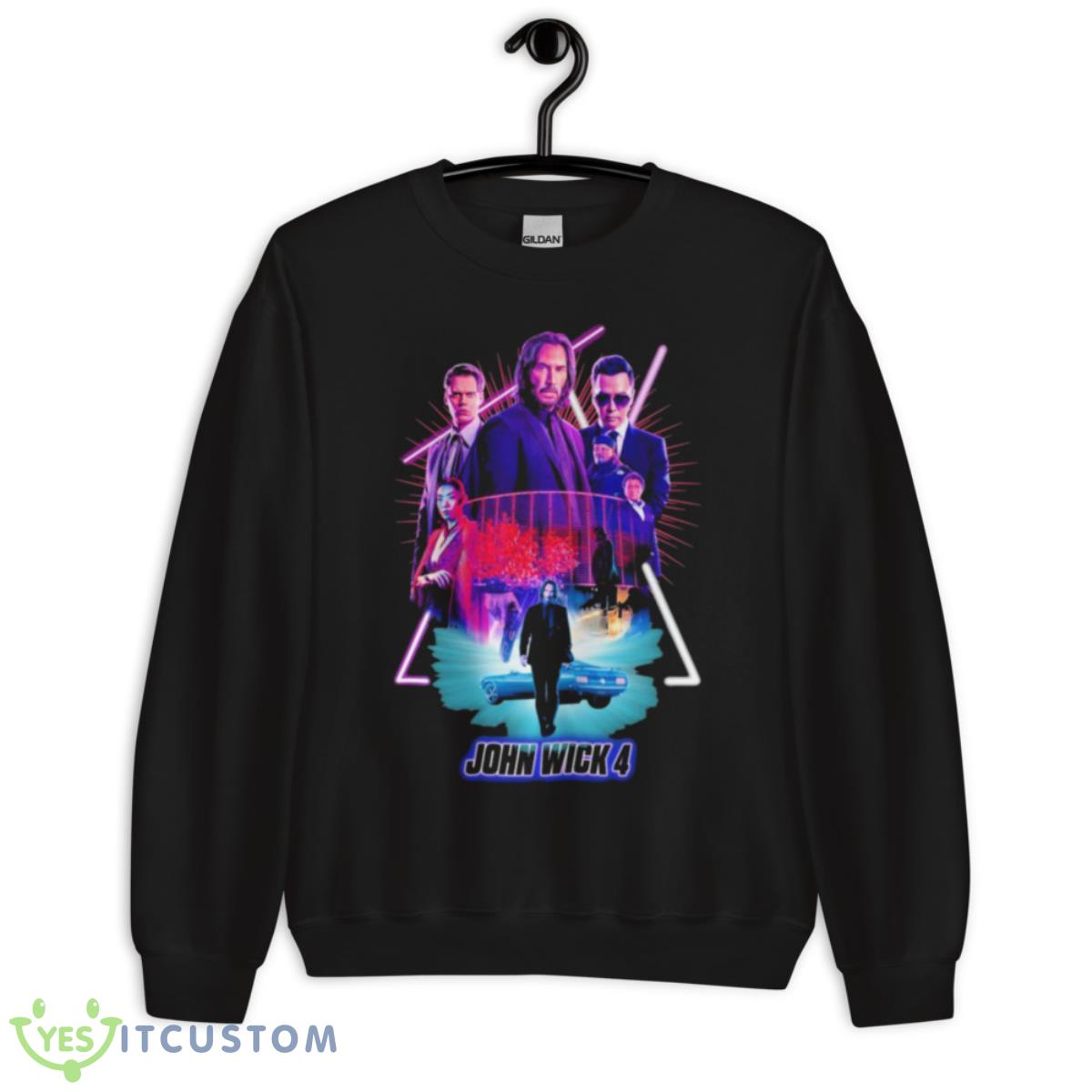 John Wick 4 2023 Shirt 3 John Wick 4 2023 Shirt - Unisex Crewneck Sweatshirt