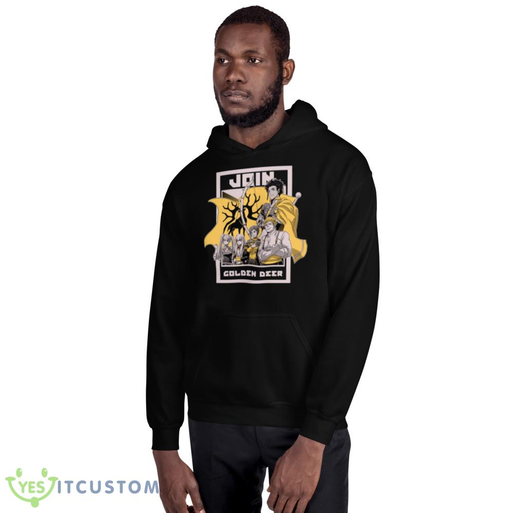 Join Golden Dear Anime Art Ashen Wolves shirt 2 Join Golden Dear Anime Art Ashen Wolves shirt - 18500 Unisex Heavy Blend Hooded Sweatshirt