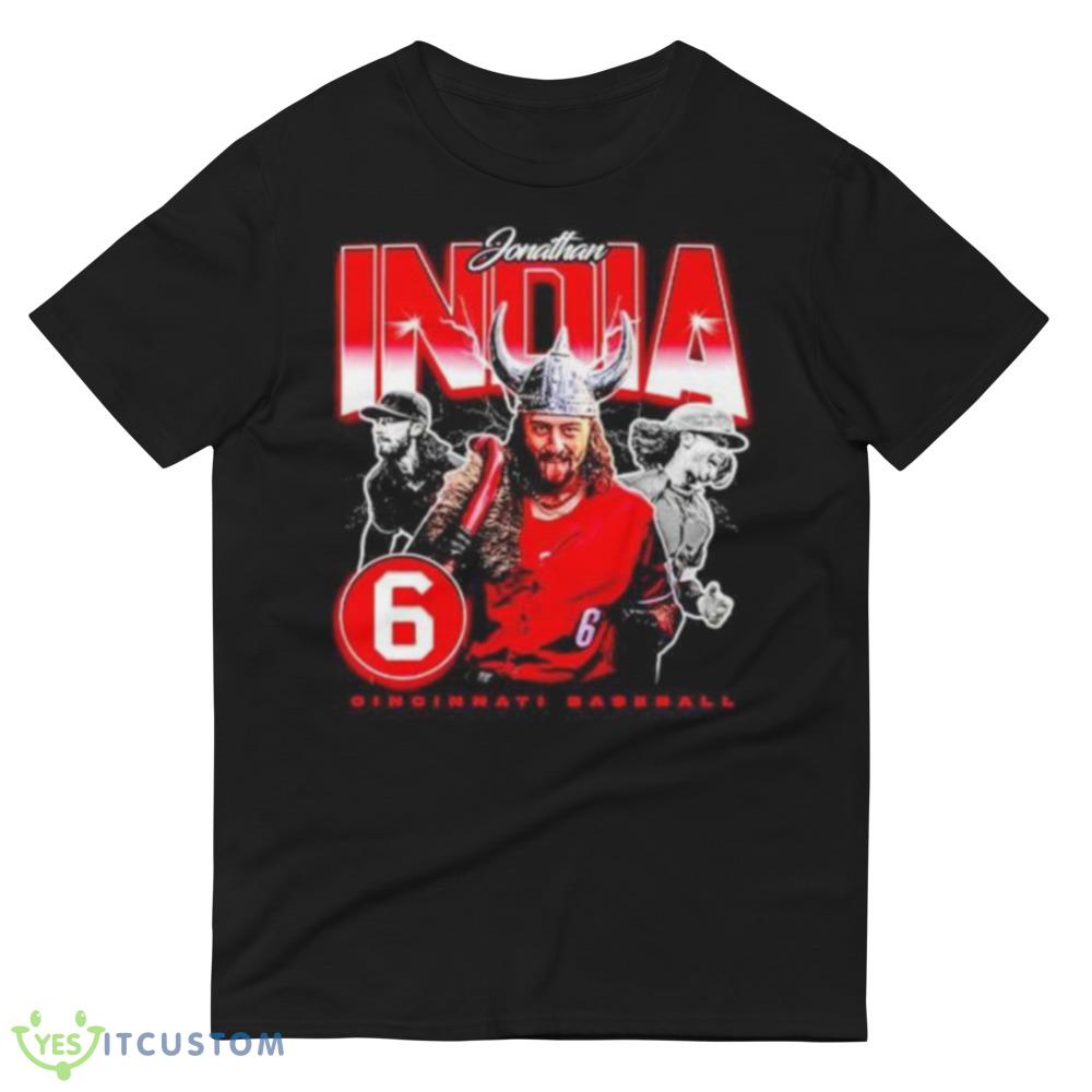 jonathan India Cincinnati Reds baseball Design T Shirt 4 jonathan India Cincinnati Reds baseball Design T Shirt - 980 Lightweight Fashion Short Sleeve T-Shirt