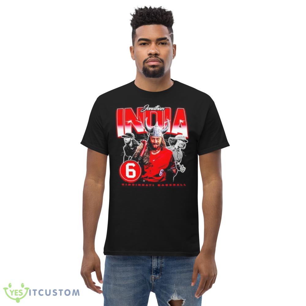 jonathan India Cincinnati Reds baseball Design T Shirt 5 jonathan India Cincinnati Reds baseball Design T Shirt - Men’s Classic Tee Gildan 5000