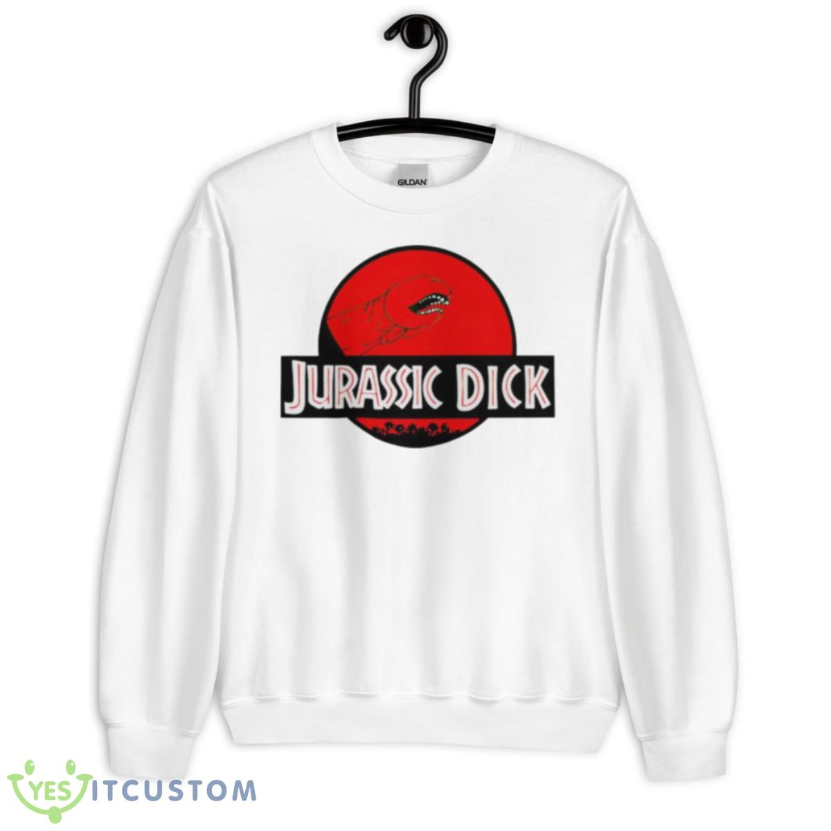 Jurassic Dick Shirt 11 Jurassic Dick Shirt - Unisex Heavy Blend Crewneck Sweatshirt