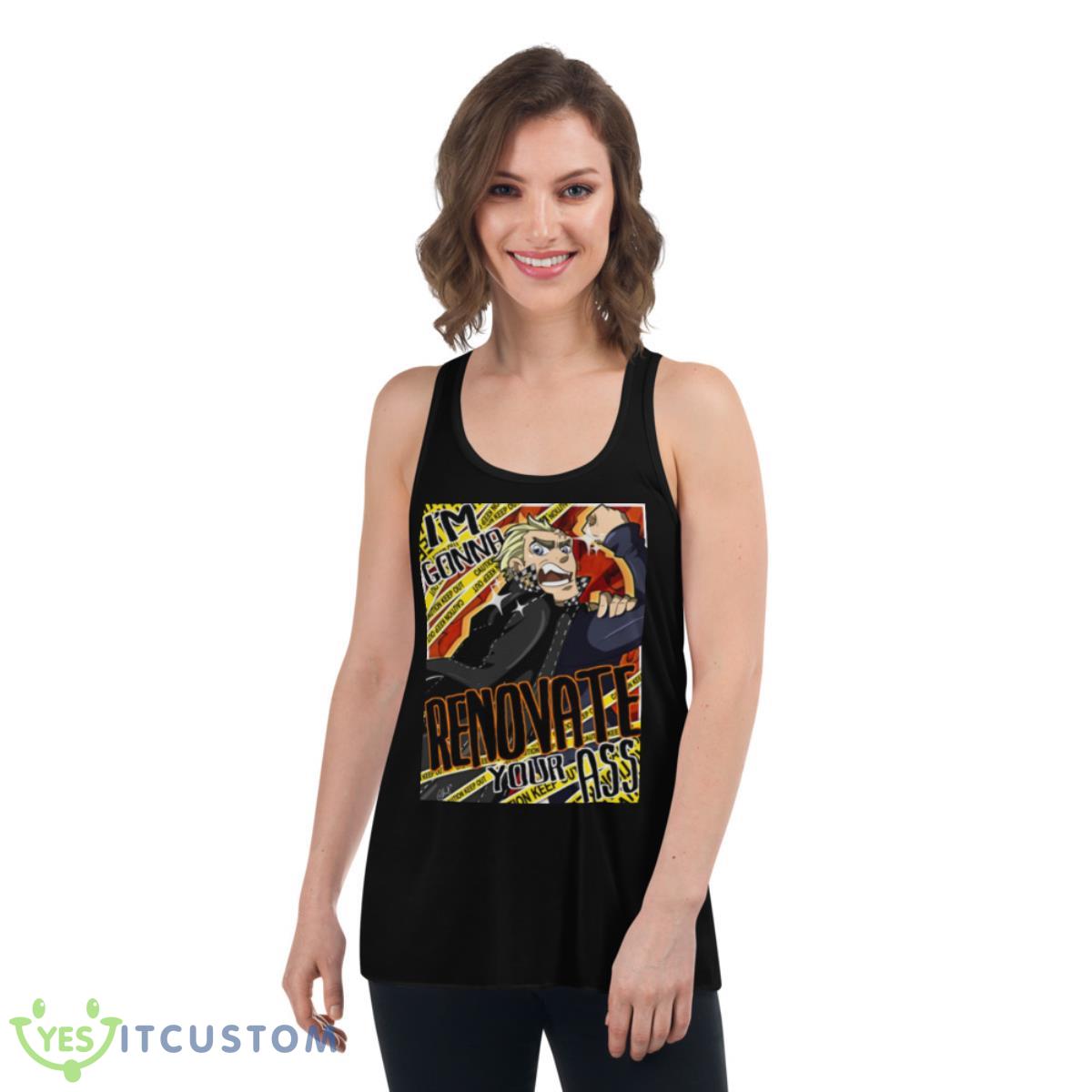 Kanji Graphic Persona 5 Shirt 5 Kanji Graphic Persona 5 Shirt - Women's Flowy Racerback Tank