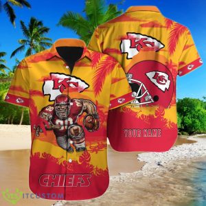 Kansas City Chiefs NFL Football Custom Name Hawaiian Shirt Unique Gift For Real Fans Product Photo 1