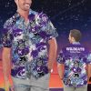 Kansas State Wildcats Personalized Name Tropical Floral Men Women Hawaiian Shirt And Shorts For NCAA Football Fans Product Photo 1