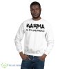 Karma is my girlfriend shirt - 18000 Unisex Heavy Blend Crewneck Sweatshirt