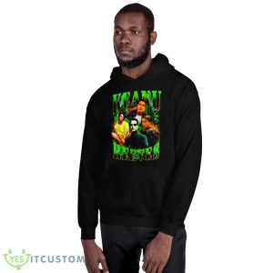 Keanu Reeves Black T Shirt Mockup 6 Keanu Reeves Black T Shirt Mockup - 18500 Unisex Heavy Blend Hooded Sweatshirt