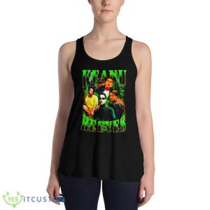 Keanu Reeves Black T Shirt Mockup 7 Keanu Reeves Black T Shirt Mockup - 8800 Women's Flowy Racerback Tank