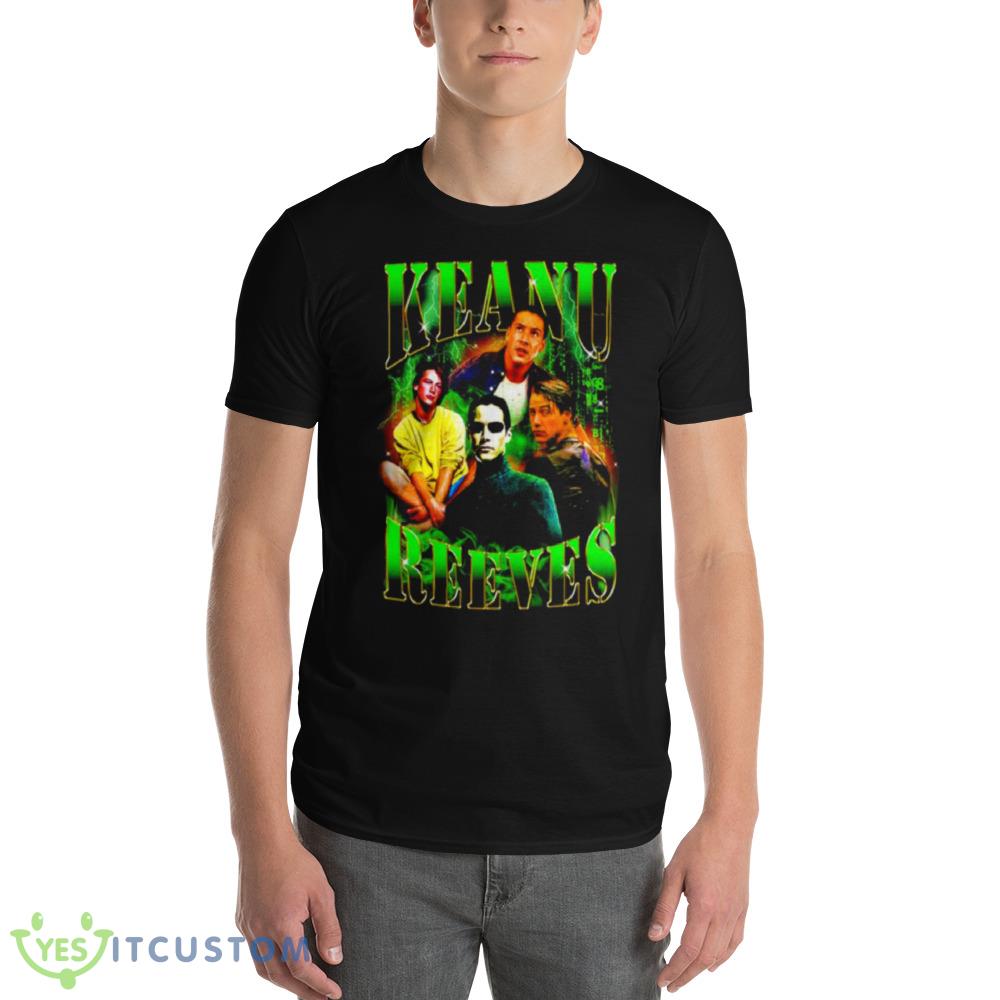 Keanu Reeves Black T Shirt Mockup 11 Keanu Reeves Black T Shirt Mockup - 980 Lightweight Fashion Short Sleeve T-Shirt