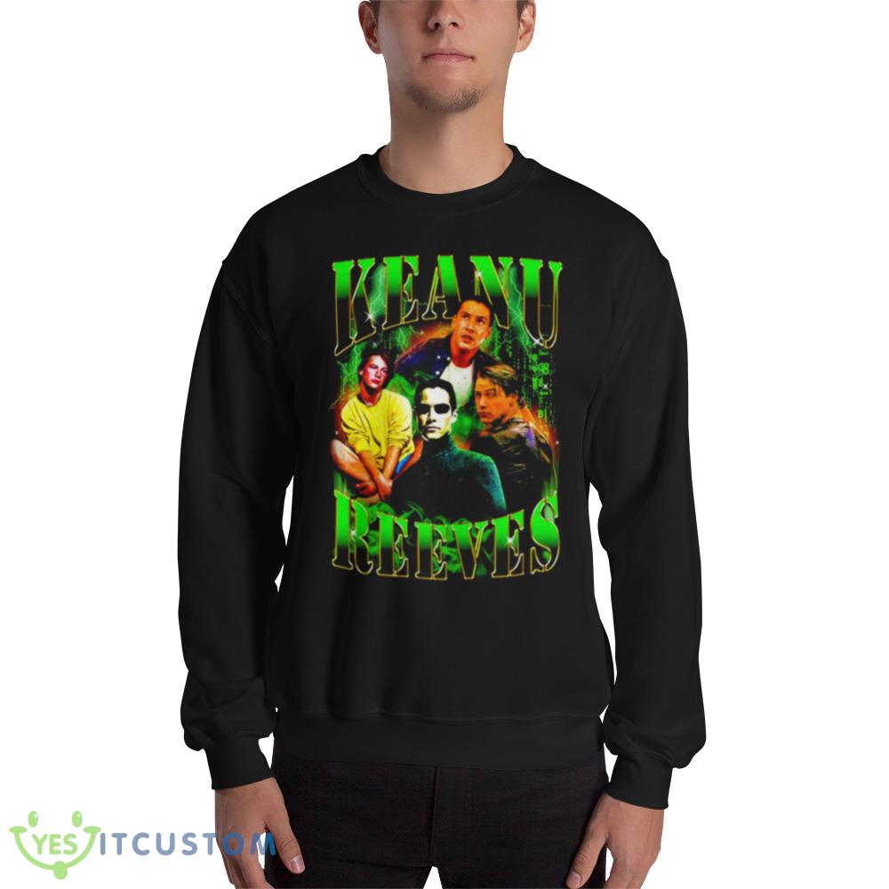 Keanu Reeves Black T Shirt Mockup 10 Keanu Reeves Black T Shirt Mockup - 18000 Unisex Heavy Blend Crewneck Sweatshirt