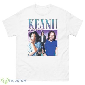 Keanu Reeves Young Photo Shirt - 500 Men’s Classic Tee Gildan