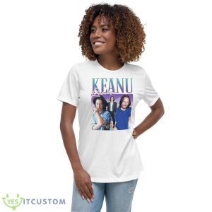 Keanu Reeves Young Photo Shirt - Women's Relaxed Short Sleeve Jersey Tee