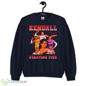 Kendall Jenner Starting Five Shirt - Unisex Crewneck Sweatshirt-1