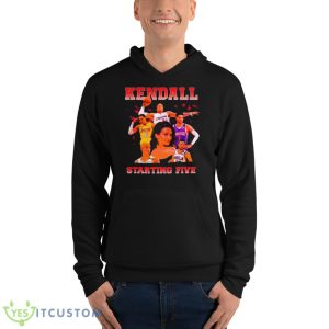 Kendall Jenner Starting Five Shirt - Unisex Fleece Pullover Hoodie