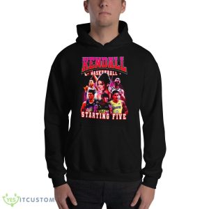 Kendall Jenner’s Starting Five Graphics Shirt - 18500 Unisex Heavy Blend Hooded Sweatshirt