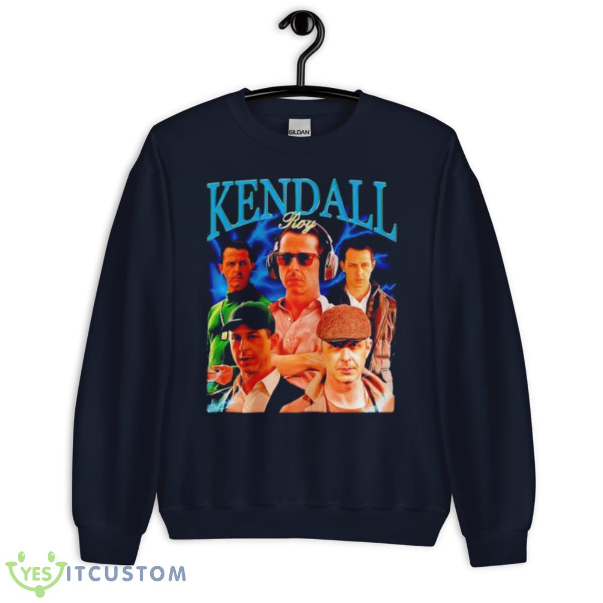 Kendall Roy Vintage Washed Shirt 2 Kendall Roy Vintage Washed Shirt - Unisex Crewneck Sweatshirt-1