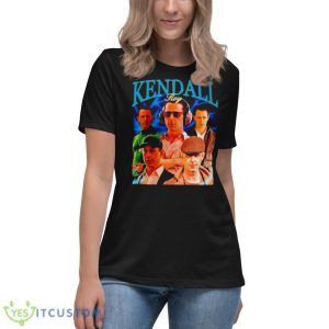 Kendall Roy Vintage Washed Shirt 11 Kendall Roy Vintage Washed Shirt - Women's Relaxed Short Sleeve Jersey Tee