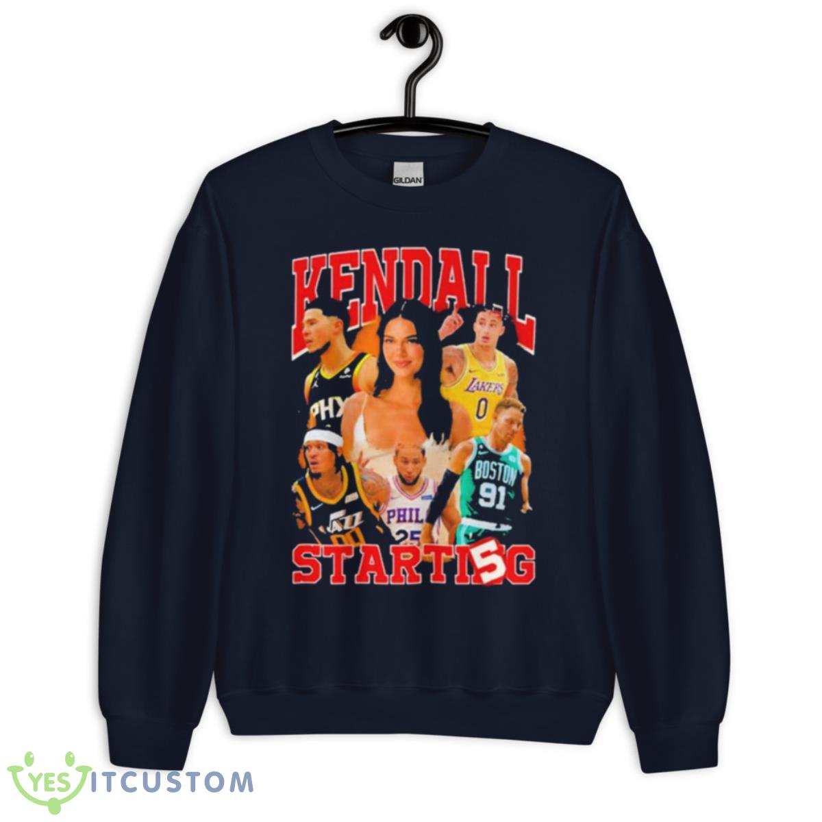 Kendall Starting 5 2023 Lexcheeseburgers Shirt 2 Kendall Starting 5 2023 Lexcheeseburgers Shirt - Unisex Crewneck Sweatshirt-1
