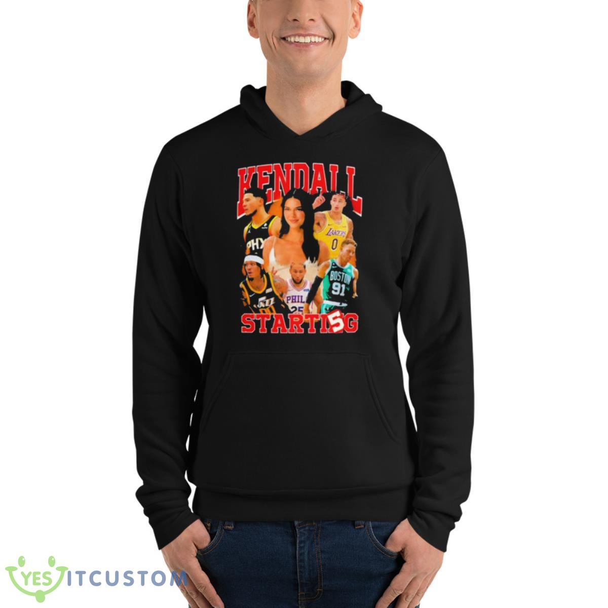 Kendall Starting 5 2023 Lexcheeseburgers Shirt 4 Kendall Starting 5 2023 Lexcheeseburgers Shirt - Unisex Fleece Pullover Hoodie