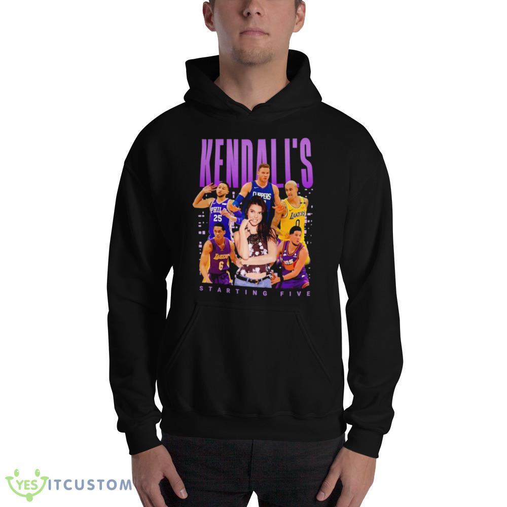 kendall’s Starting Five 2023 Graphics Shirt 2 kendall’s Starting Five 2023 Graphics Shirt - 18500 Unisex Heavy Blend Hooded Sweatshirt