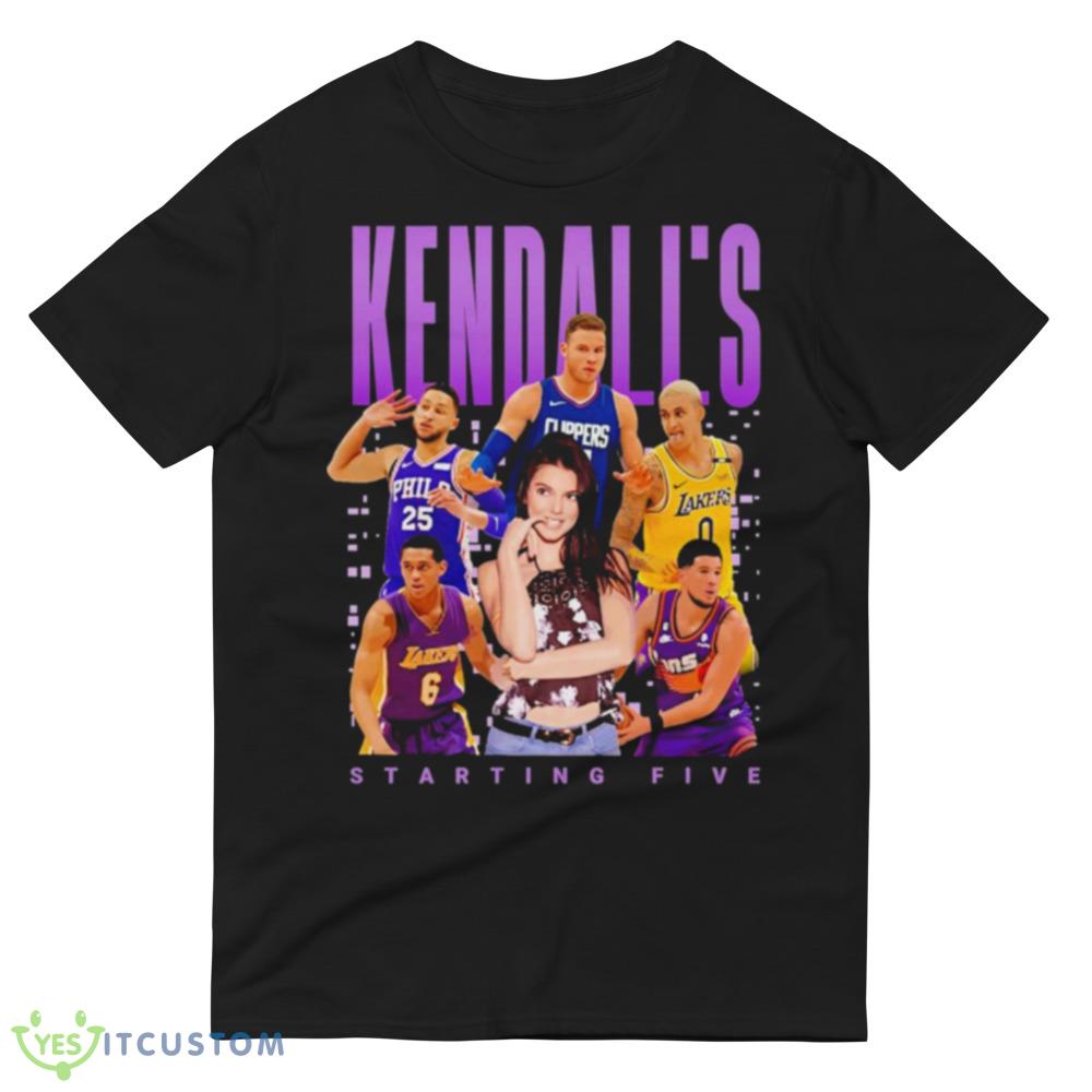 kendall’s Starting Five 2023 Graphics Shirt 11 kendall’s Starting Five 2023 Graphics Shirt - 980 Lightweight Fashion Short Sleeve T-Shirt
