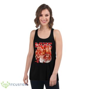Kevin Love 2023 Vintage Shirt - Women's Flowy Racerback Tank