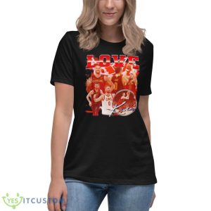 Kevin Love 2023 Vintage Shirt - Women's Relaxed Short Sleeve Jersey Tee