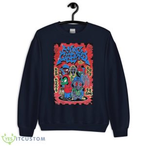 King Gizzard & The Lizard Wizard Red Rocks June 8, 2023 Poster Shirt - Unisex Crewneck Sweatshirt-1