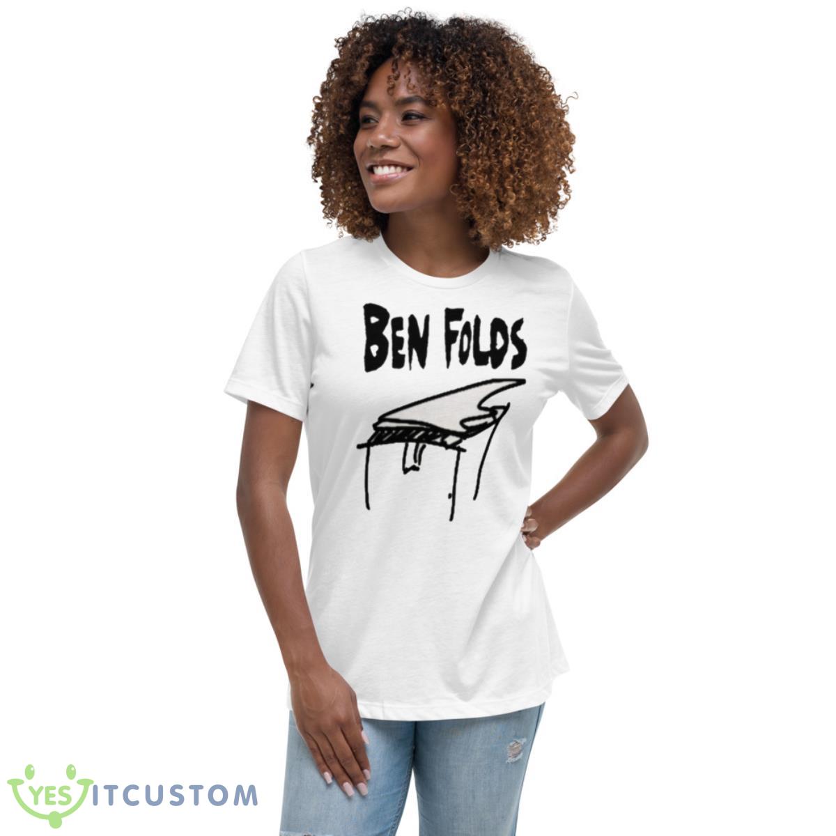 Kloa Of Ben Folds shirt 5 Kloa Of Ben Folds shirt - Women's Relaxed Short Sleeve Jersey Tee