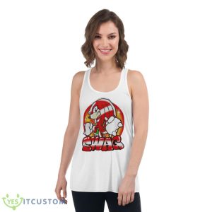Knuckles Swag Shirt 8 Knuckles Swag Shirt - Women's Flowy Racerback Tank