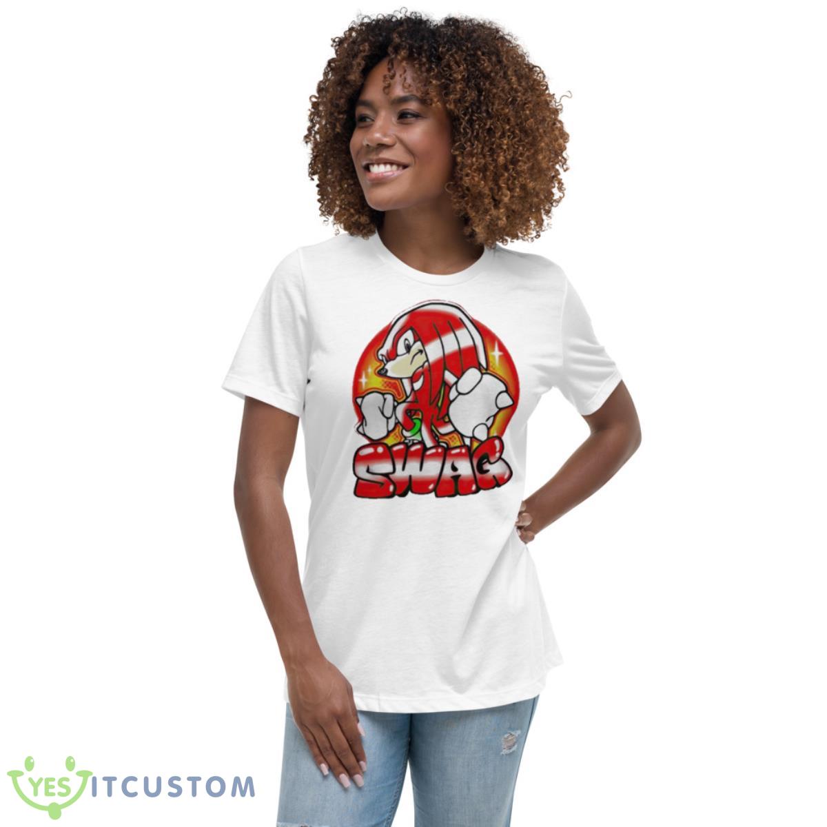 Knuckles Swag Shirt 5 Knuckles Swag Shirt - Women's Relaxed Short Sleeve Jersey Tee