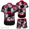 Korea Republic Coconut Pattern Football3D Hawaiian Shirt and Short Product Photo 1