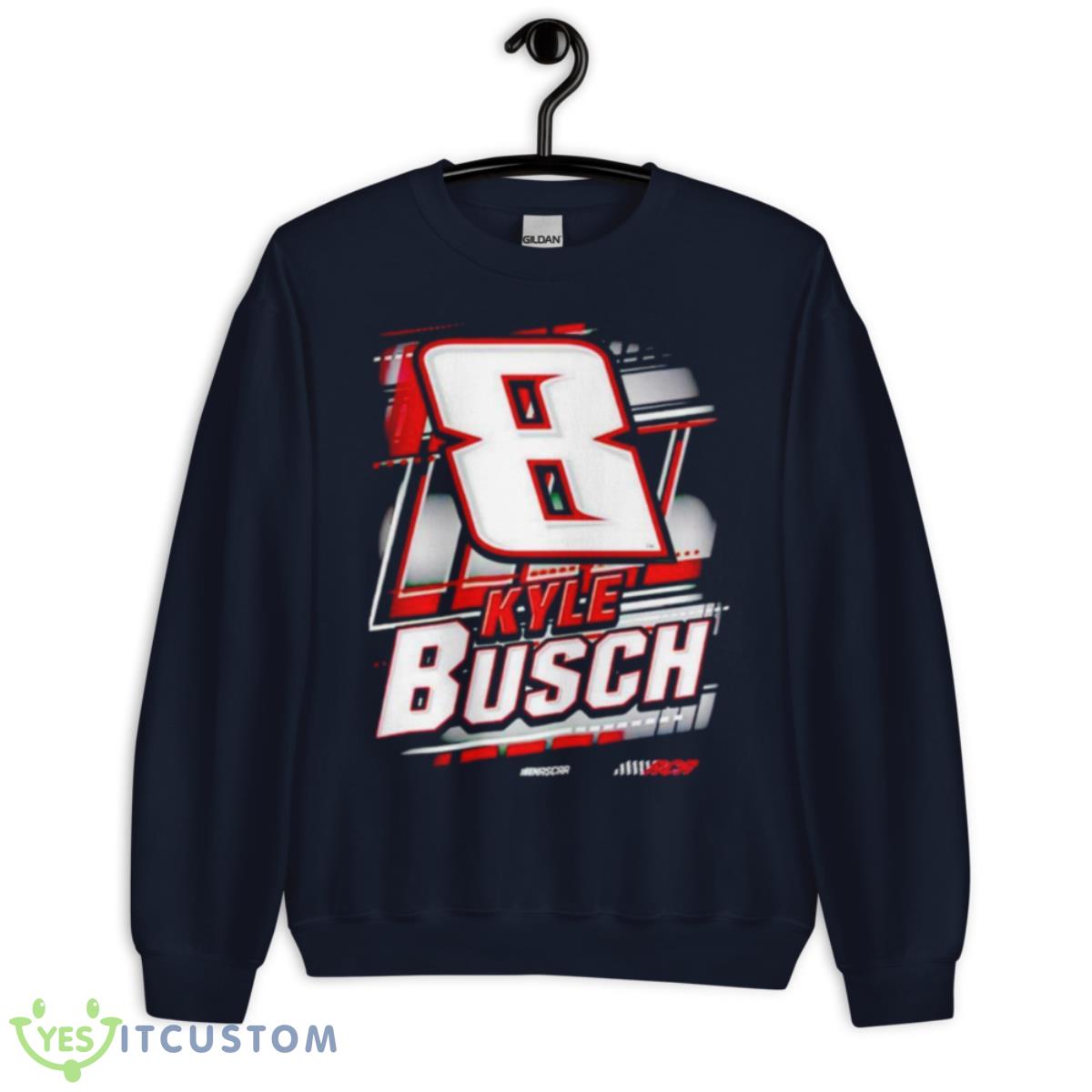 Kyle Busch #8 RCR Shirt 13 Kyle Busch #8 RCR Shirt - Unisex Crewneck Sweatshirt-1