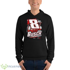 Kyle Busch #8 RCR Shirt 9 Kyle Busch #8 RCR Shirt - Unisex Fleece Pullover Hoodie