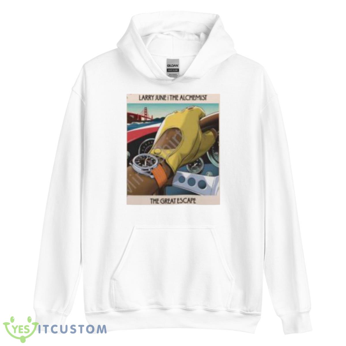 Larry June Tge Shirt 11 Larry June Tge Shirt - Unisex Heavy Blend Hooded Sweatshirt