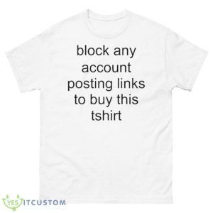 Law Dog Esq Block Any Account Posting Links To Buy This Tshirt Shirt - 500 Men’s Classic Tee Gildan