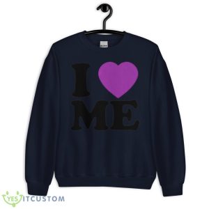 Lax Ave I Love Me Shirt - Unisex Crewneck Sweatshirt-1