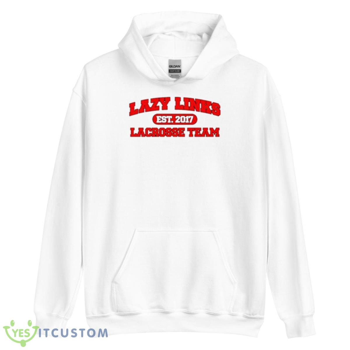 Lazy Links Lacrosse Team Shirt 11 Lazy Links Lacrosse Team Shirt - Unisex Heavy Blend Hooded Sweatshirt